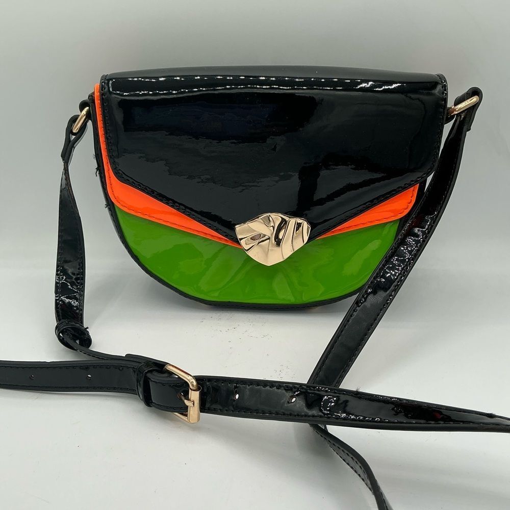 3 TONE Small Crossbody Shoulder Bag purse